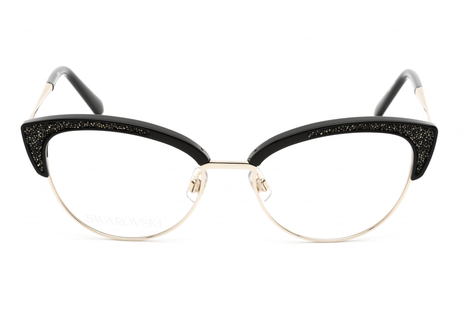 Pale Gold Swarovski SK5363 Eyeglasses — Cat Eye | KITS