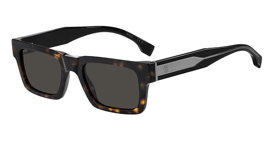 086ir Hvn Hugo Boss Boss 1855/S Sunglasses — Rectangle | KITS