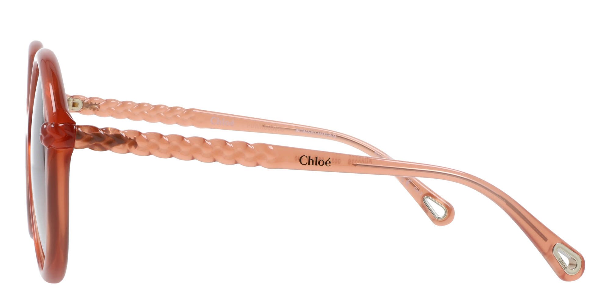 CHLOE MIDNIGHT BLUSH/ORANGE GRADIENT SUNGLASSES CH0002S Chloé CH0086S XXS (58 - 17) with Brown lenses and Brown  main image 4