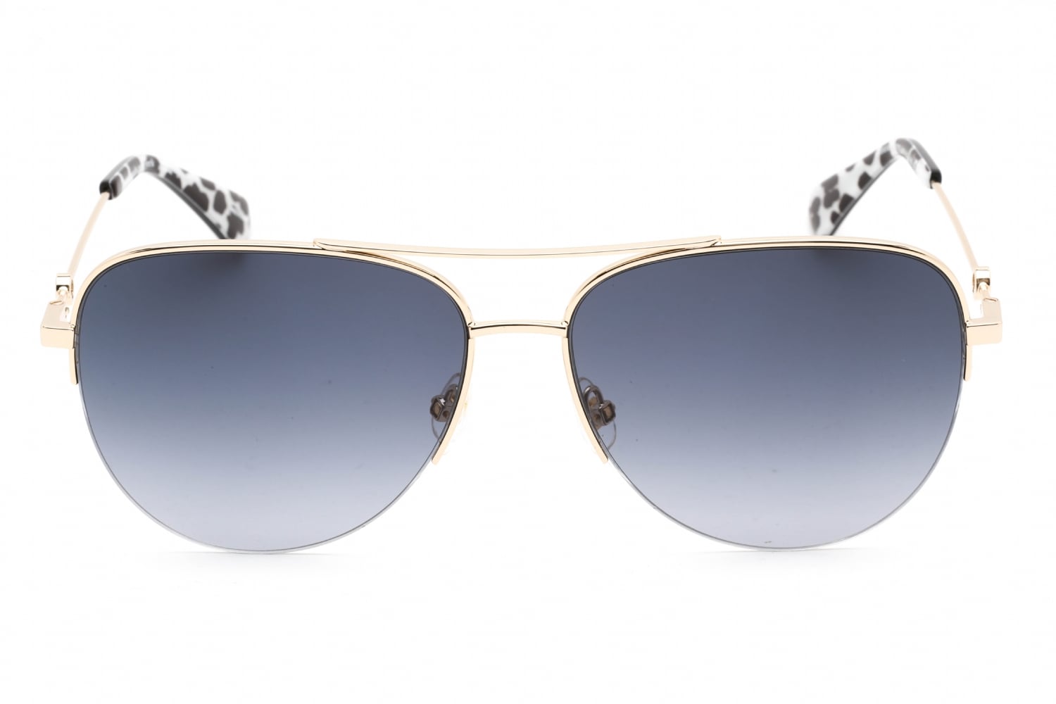 Kate Spade MAISIE/G/S 0807 9O Gold / Gray Shaded Gradient Lens Sunglasses Kate Spade Caelyn/s 88908 Square Sunglasses Gray Gold Frame  main image 2