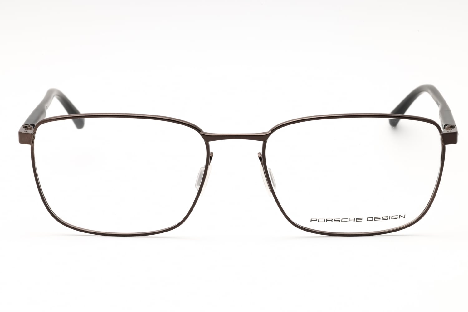 Brown Porsche P8368 Eyeglasses — Rectangle | KITS