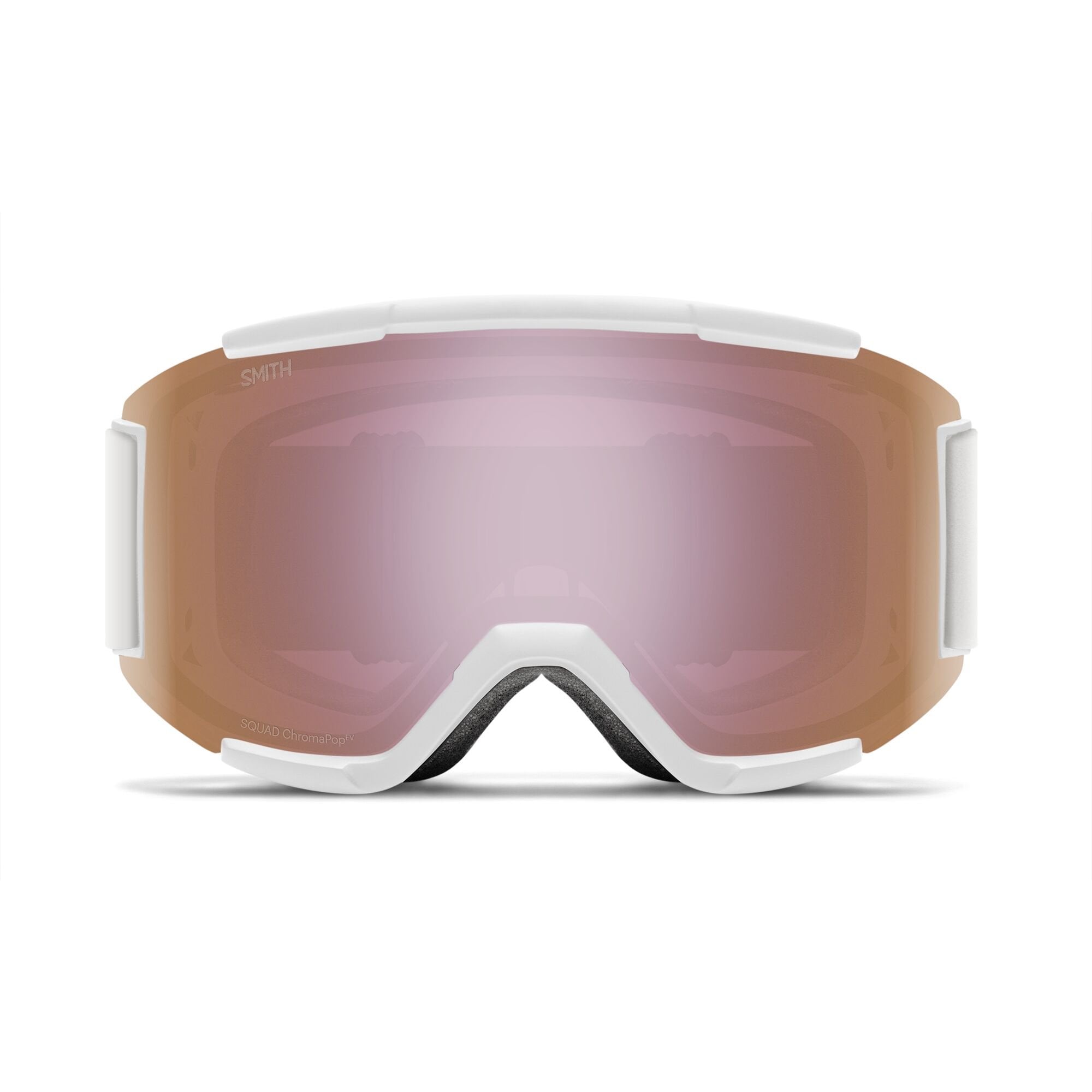 White Vapor Smith Optics Squad Ski Goggles Sunglasses — Geometric
