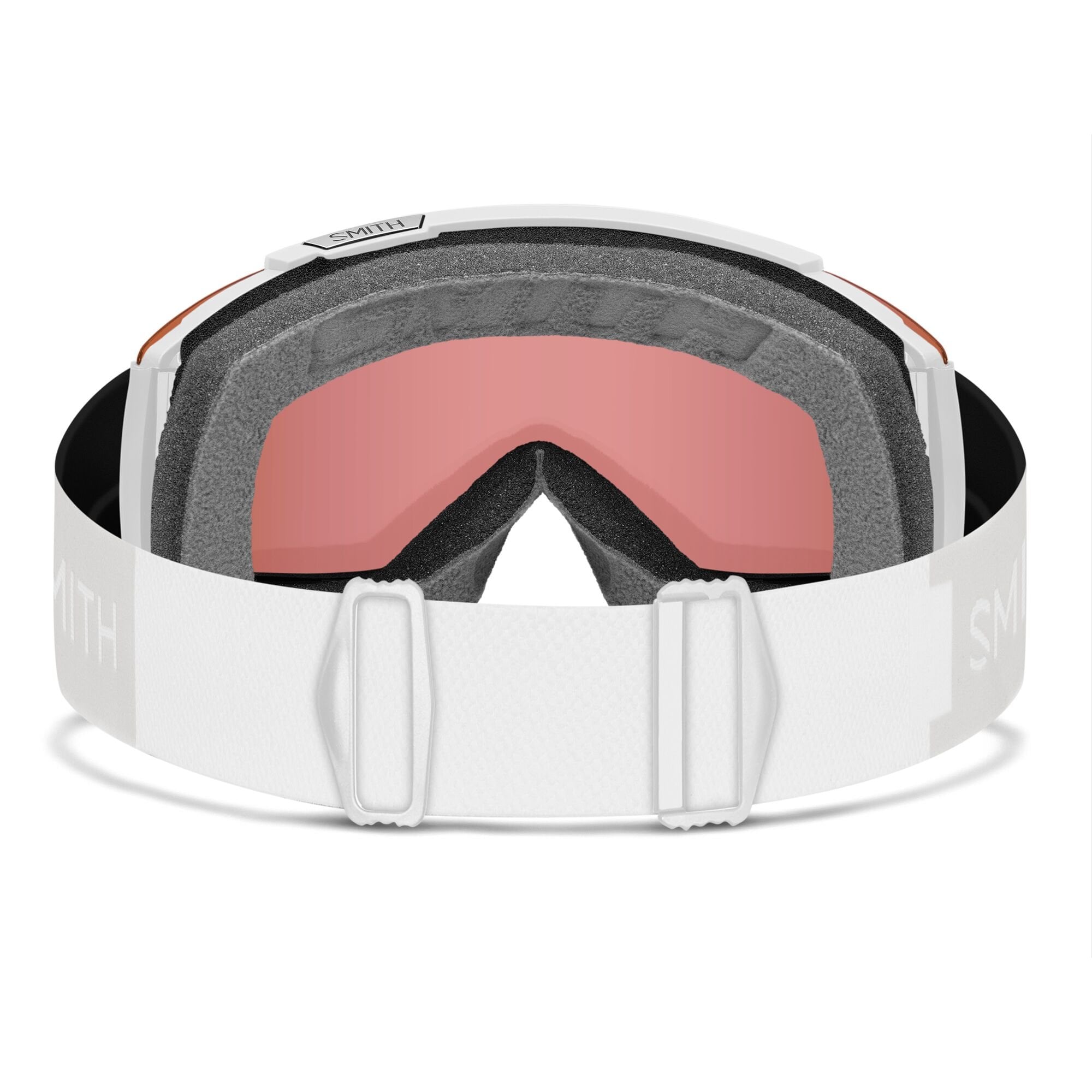 White Vapor Smith Optics Squad Ski Goggles Sunglasses — Geometric