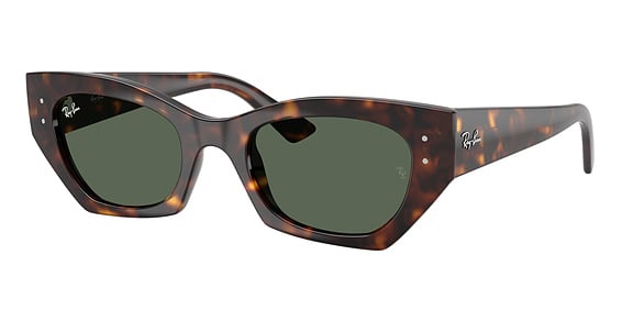 Havana Ray-Ban RB4430F ZENA Sunglasses — Oval | KITS