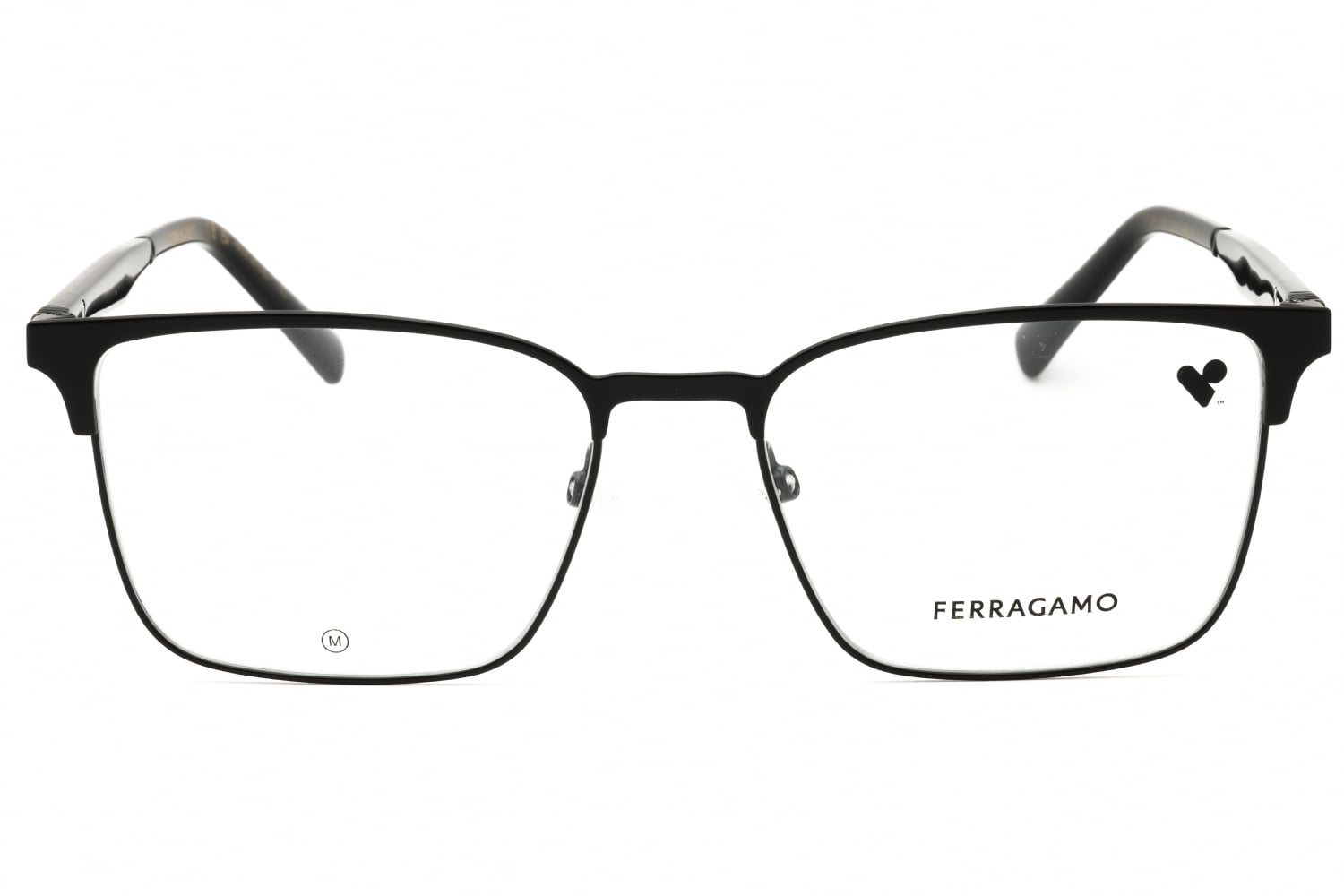 Salvatore Ferragamo SF2226 Eyeglasses Black Metal Rectangular Ferragamo SF2226 Eyeglasses | Select Eyewear main image 2