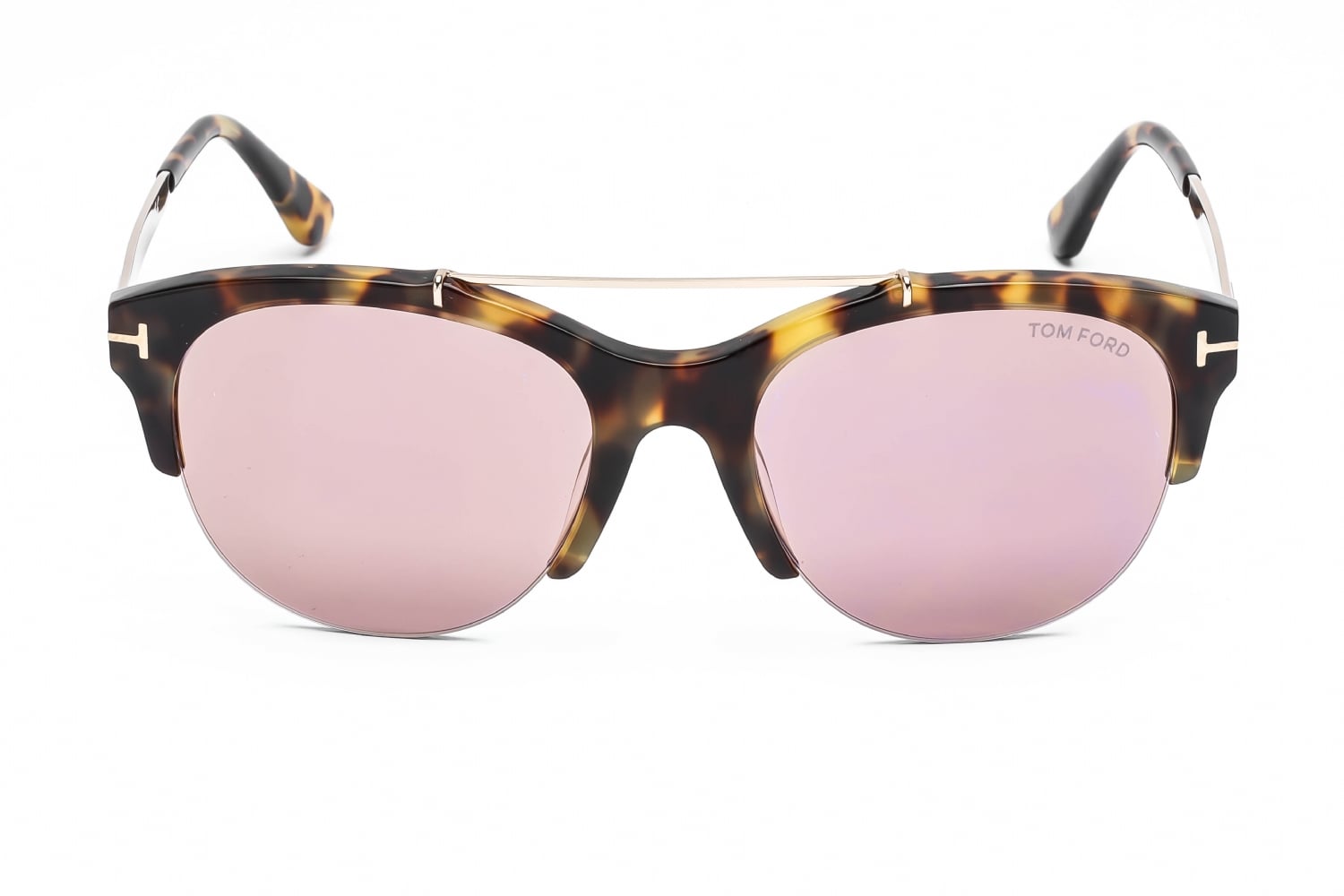 NWT Tom Ford FT0517 Havana Round 55mm Sunglasses Tom Ford Icon Sunglasses FT1325 52N Dark Havana - eye-oo.com main image 3