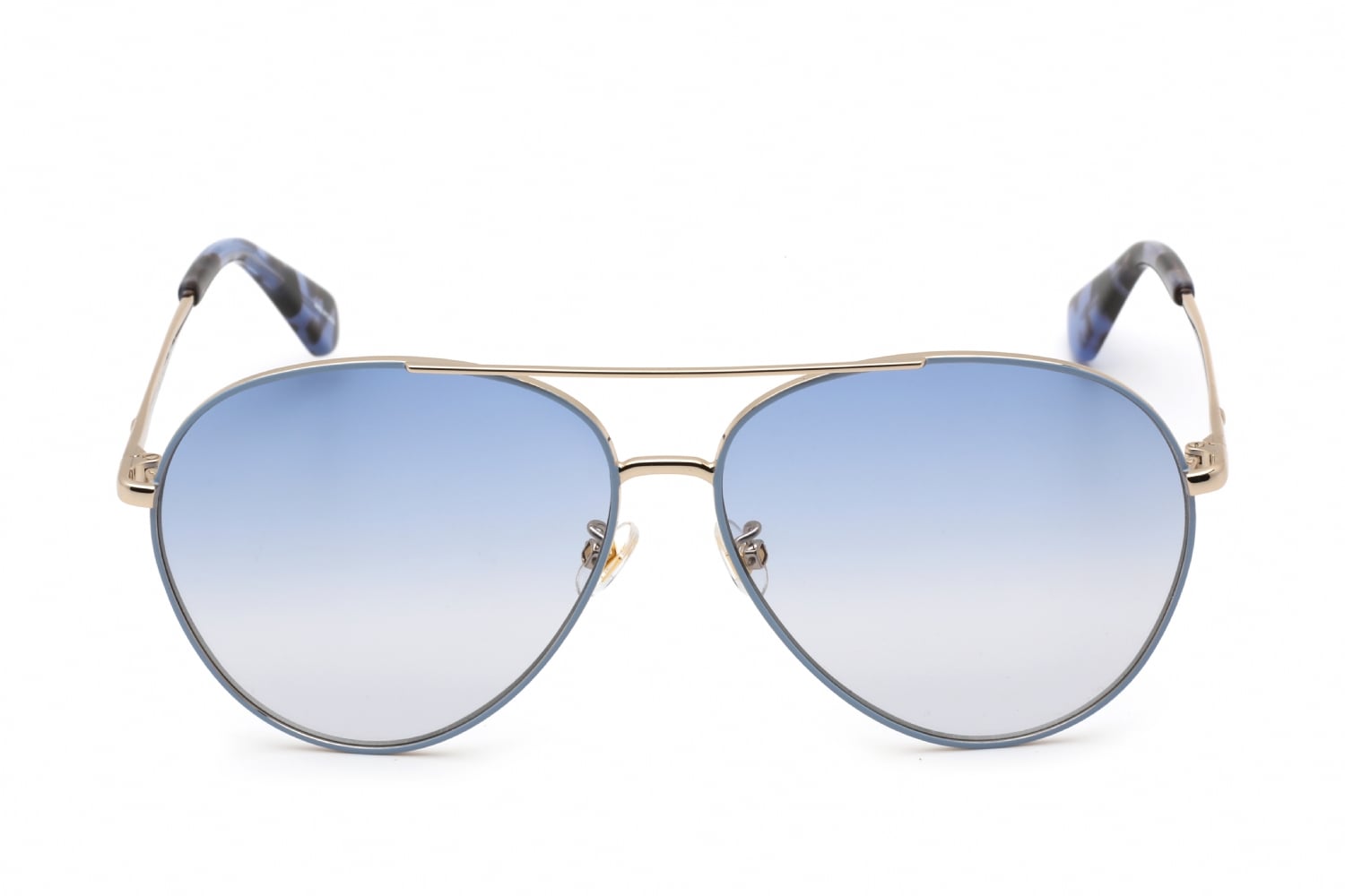 Kate Spade CAROLANE/F/S 0KY2 DG Aviator Sunglasses - Gold / Violet Kate Spade Women main image 3