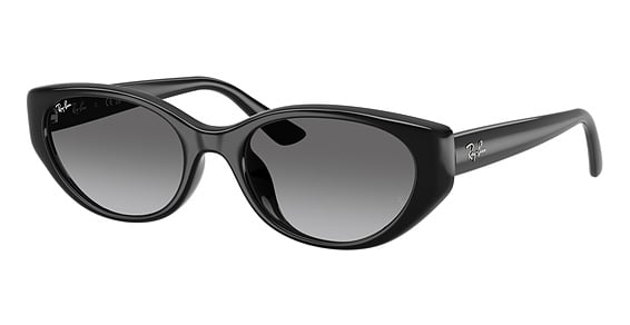 Black Ray-Ban RB4457D Sunglasses — Cat Eye | KITS