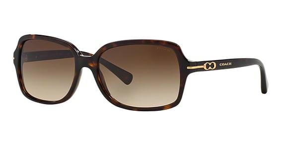  HOURGLASS ルビー　50カラット Coach HC8395U CR614 Sunglasses | Clearly
