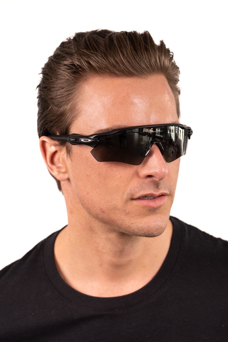 Radar® EV Path® Prizm Black Polarized Lenses, Matte Black Frame Sunglasses