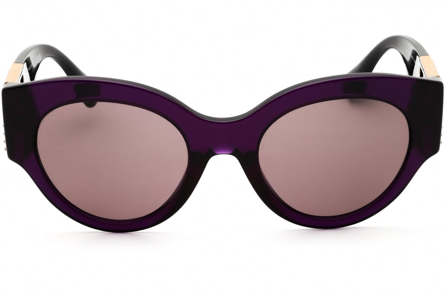 Versace Purple Cat-Eye Sunglasses with Gradient Lenses Versace Medusa Runway Women main image 2