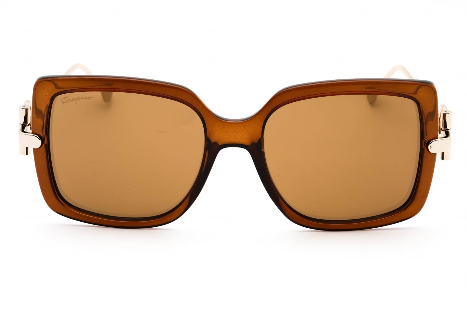 Salvatore Ferragamo  SF913S Sunglasses Brown / Brown Salvatore Ferragamo Sunglasses Women main image 3