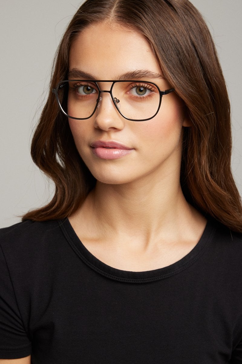 ディーラー様製 アウトフィット Matte Brown KITS Remington Eyeglasses — Aviator | KITS