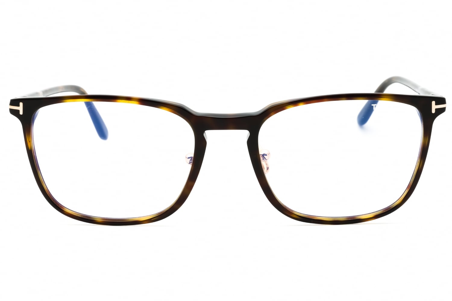 Dark Havana/clear Tom Ford FT5699-B Eyeglasses — Rectangle | KITS