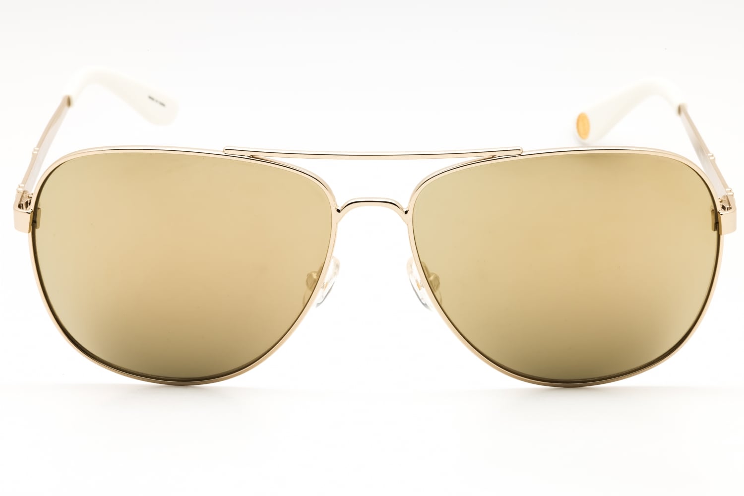 NWT Juicy Couture Women\'s Aviator Gold Tone Metal Frame 55mm Sunglasses Juicy Couture X71121 Zillion Pilot Sunglasses Rose Gold  main image 2