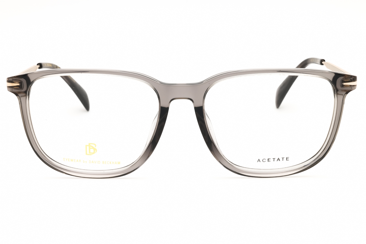 David Beckham Occhiali Da Vista Uomo DB 7072/F - Modello RHL/19 Oro Nero, Lente 54 Mm, Inclusa Custodia - 2