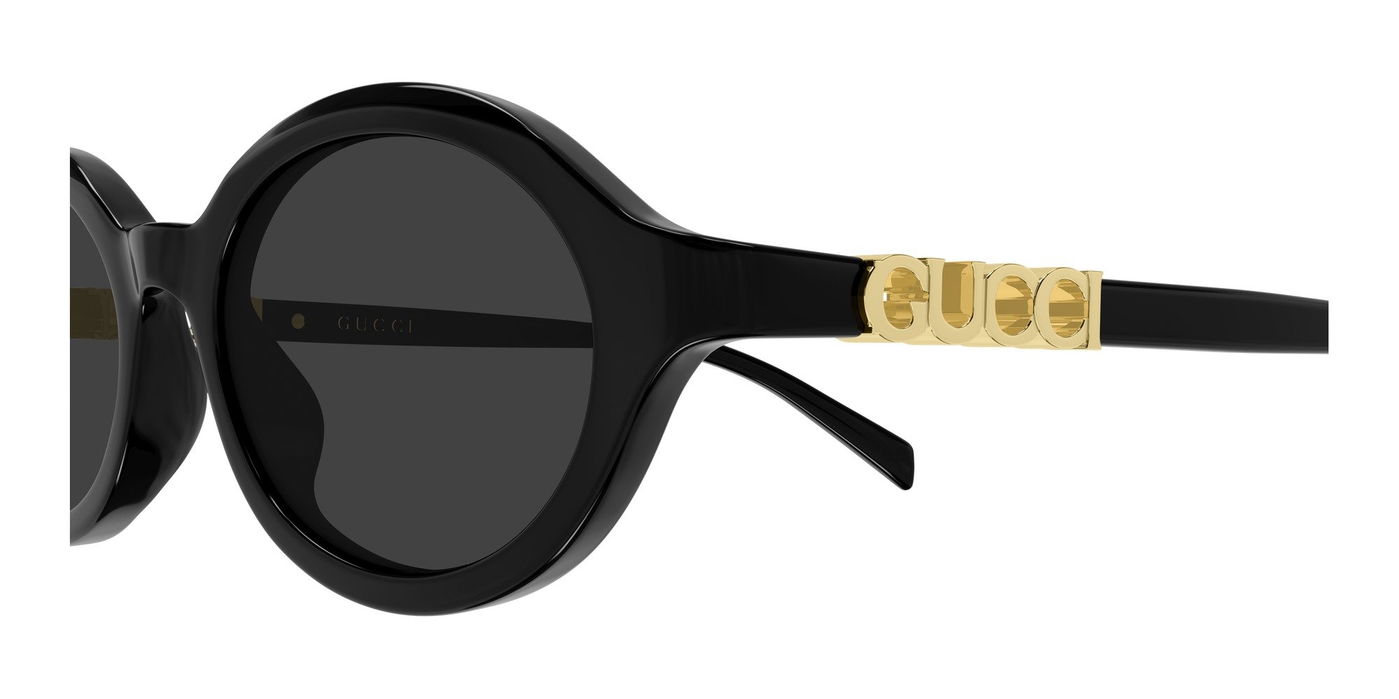 Black Gucci GG2153S Sunglasses — Round | KITS