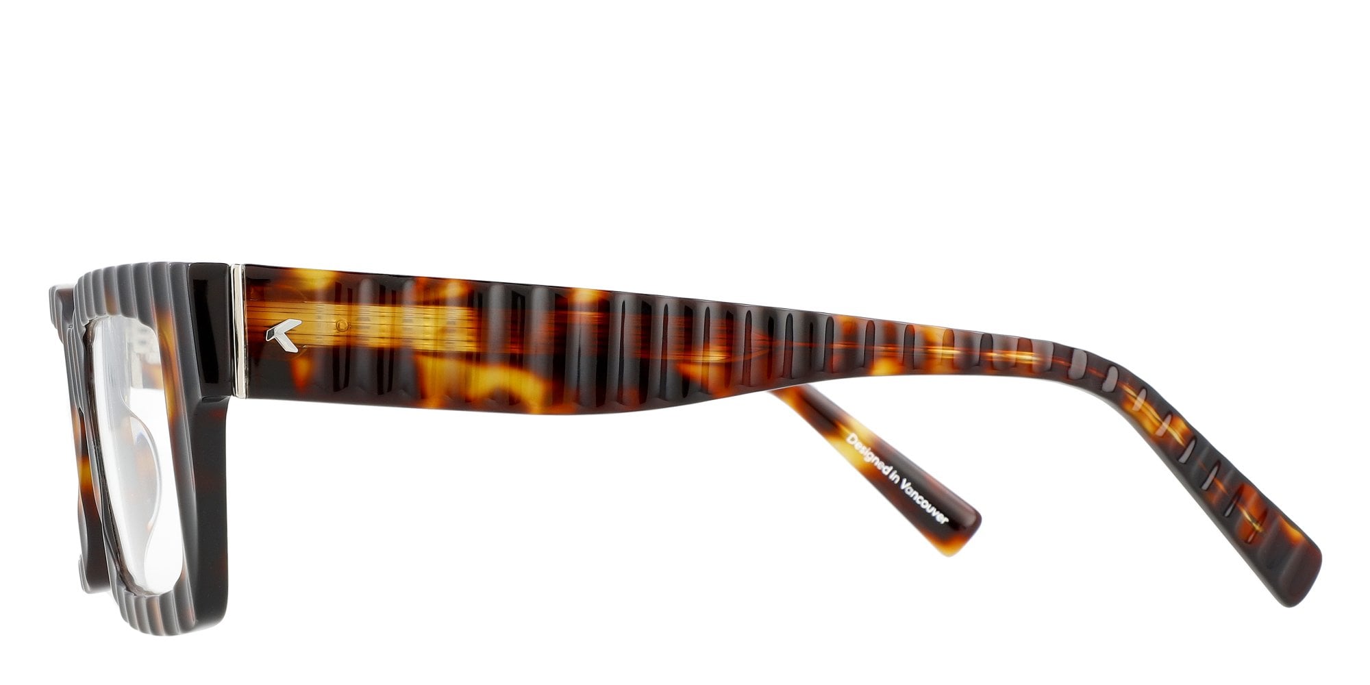 Tortoise KITS Gene Eyeglasses — Rectangle | KITS