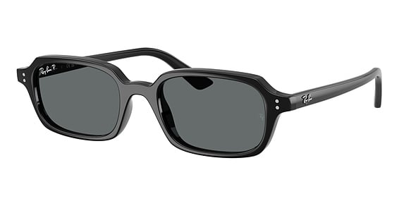 Ray-Ban RB4455 ZURI - Black, Plastic, Rectangle frame