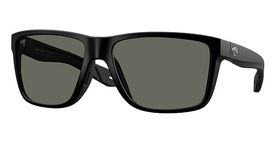 Costa Del Mar 6S9120 BROADBILL II - Matte Black, Acetate, Rectangle frame