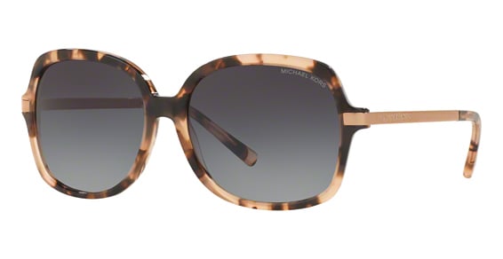 Michael Kors MK2024 ADRIANNA II - Pink Tortoise, Plastic, Oval frame