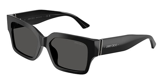 Jimmy Choo JC5058JU - Black, Plastic, Rectangle frame