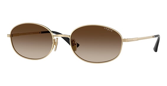Vogue VO4323S - Pale Gold, Metal, Oval frame