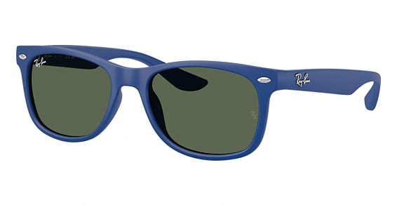 Ray-Ban RJ9052S JUNIOR NEW WAYFARER - Rubber BLU, Acetate, Round frame