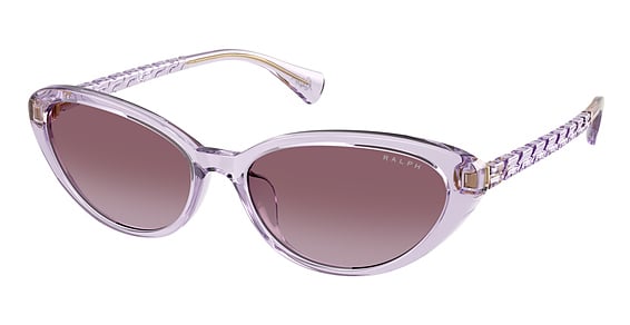 Ralph Lauren RA5338U - Transparent Violet, Acetate, Cat Eye frame