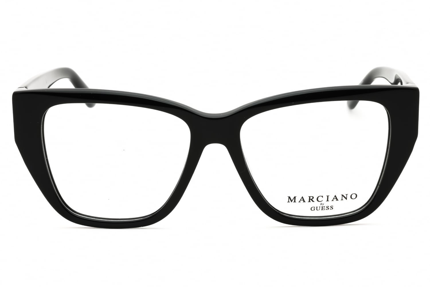 Guess GM50019 - Shiny Black, Acetate, Cat Eye frame