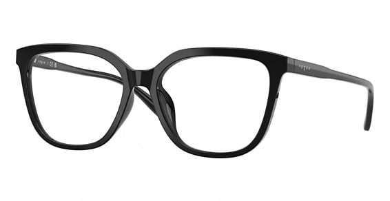 Vogue VO5750F - Black, Plastic, Mixed Shapes frame