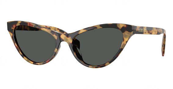 Versace VE4522U - Brown Havana, Plastic, Mixed Shapes frame