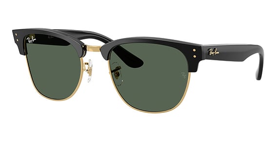 Ray-Ban RBR0504S CLUBMASTER REVERSE - Black Ok Arista, Mixed Materials, D Frame frame