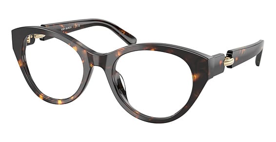 Tory Burch TY2160U - Brown Tortoise, Plastic, Cat Eye frame