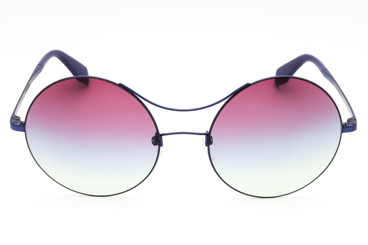 Adidas OR0002 - Violet/other, Metal, Round frame