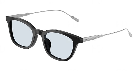 Moncler ME6027D LENTIS - Shiny Black, Plastic, Rectangle frame