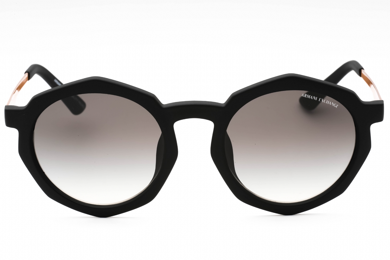 Armani Exchange 0AX4132SU - Black, Mixed Materials, Mixed Shapes frame