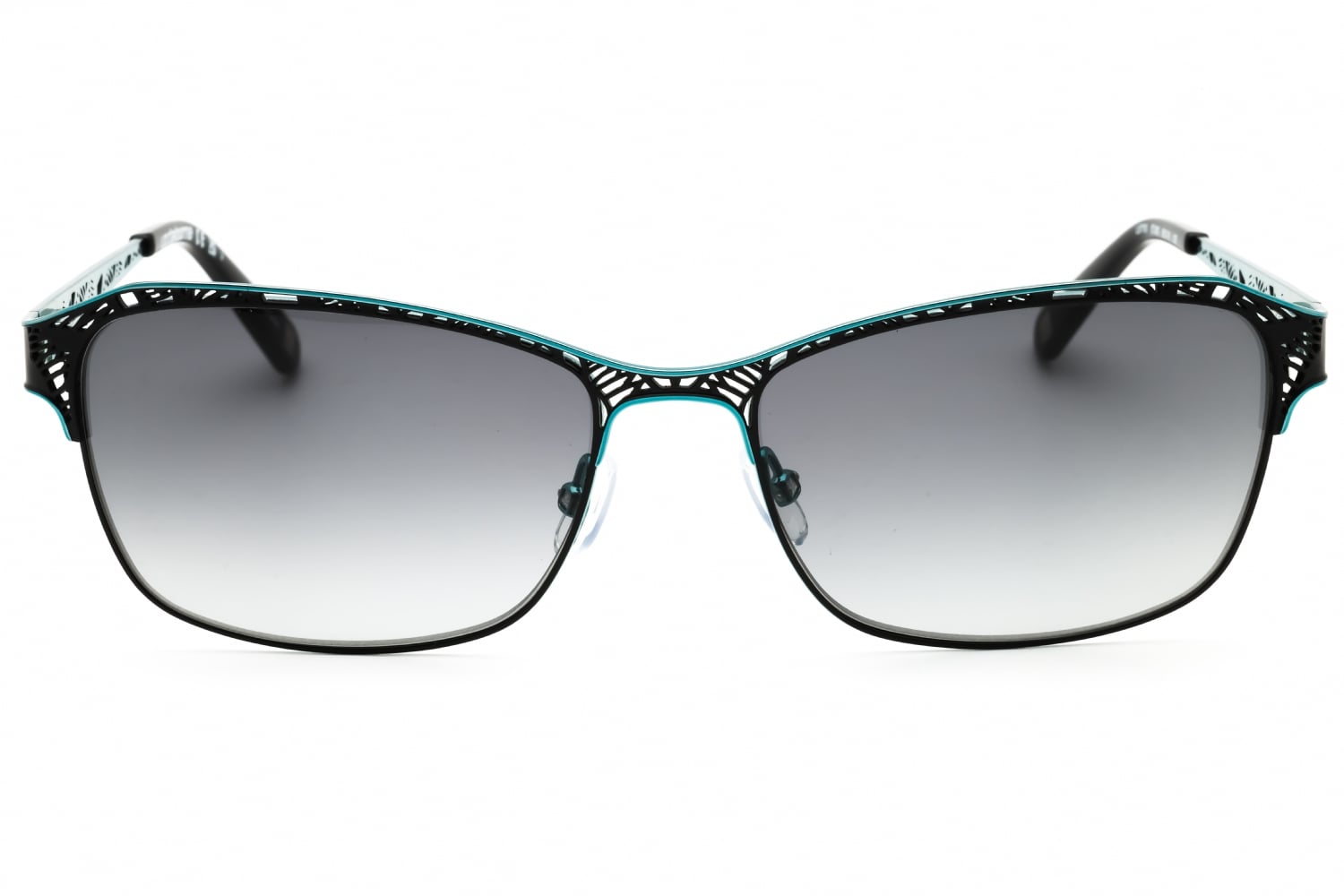 Liz Claiborne L 577/S - Black TEA, Metal, Rectangle frame