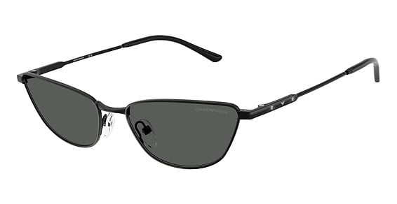 Emporio Armani EA2174B - Shiny Black, Metal, Mixed Shapes frame