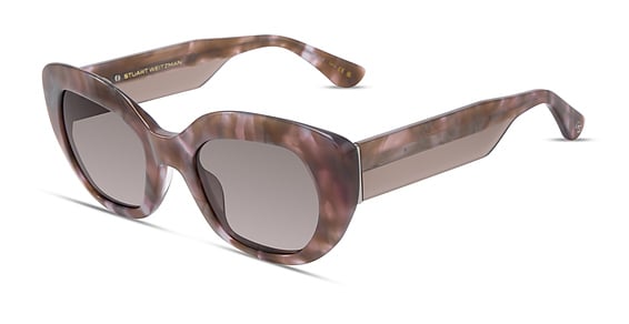 Stuart Weitzman WZN 8021/G/S - 0b03x Bw Pnkhvn, Acetate, Cat Eye frame