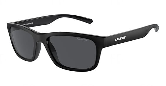 Arnette AN4340 DEYA - Recycled Black Matte, Acetate, Oval frame