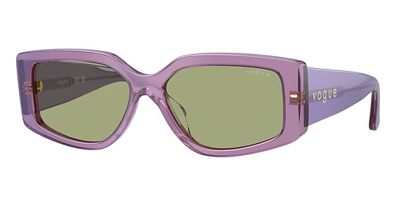 Vogue VO5642SU - Transparent Pearl Purple, Plastic, Oval frame
