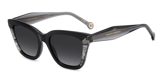 Carolina Herrera HER 0340/S - 8079o Black, Acetate, Cat Eye frame