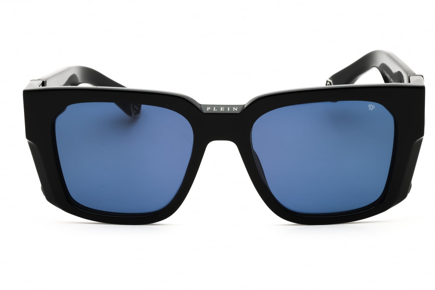 Philipp Plein SPP130M - Shiny Black, Acetate, Rectangle frame