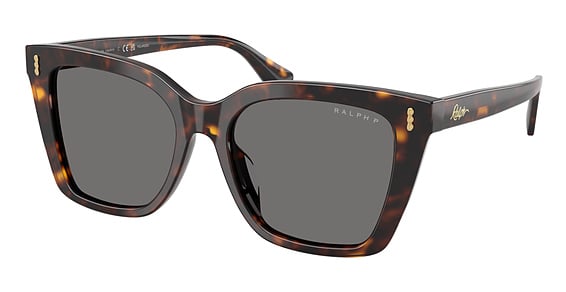 Ralph RA5349U - Shiny Dark Havana, Plastic, Cat Eye frame