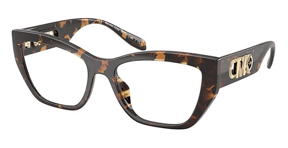 Michael Kors MK4149U PUGLIA - Dark Tortoise, Acetate, Cat Eye frame