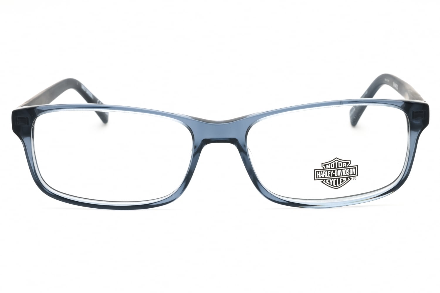 Harley Davidson HD50060 - Shiny Light Blue, Acetate, Rectangle frame