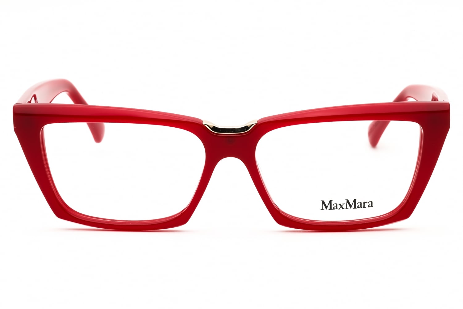 Max Mara MM5180 - Shiny RED, Acetate, Cat Eye frame