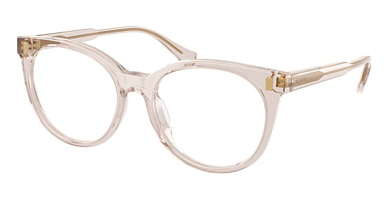 Ralph Lauren RA7182U - Shiny Beige Crystal, Plastic, Oval frame