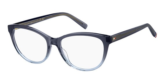 Tommy Hilfiger TH 2230 - Blue Shaded, Acetate, Cat Eye frame